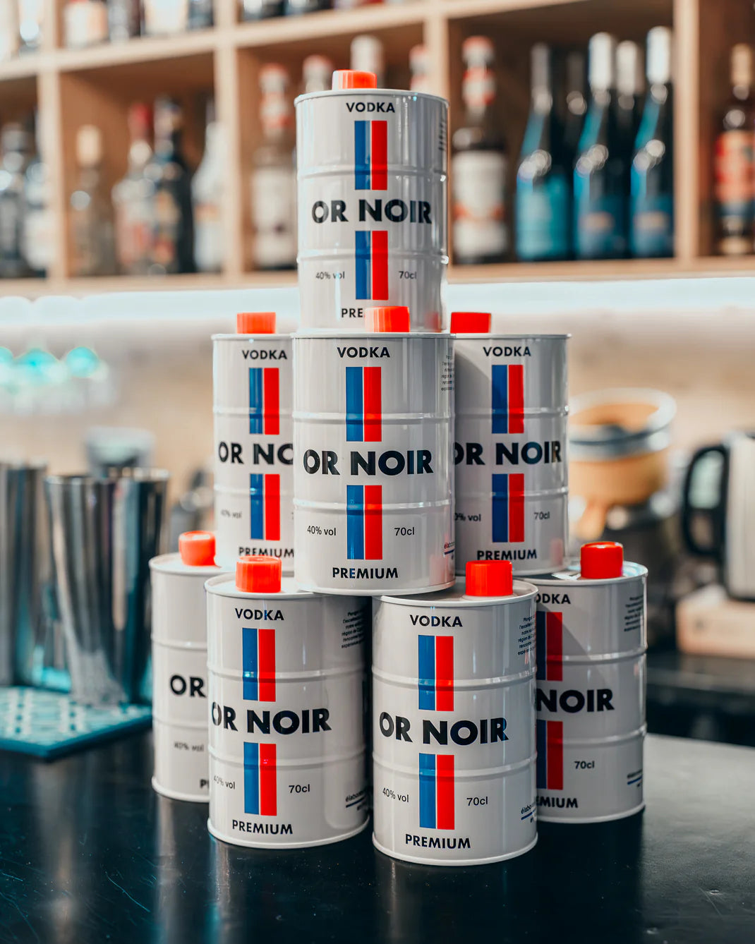 Or Noir Vodka – L’excellence française en baril by DRILL MASTER CLUB